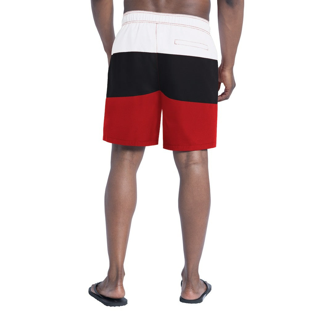 Atlanta Falcons G-III Sports by Carl Banks Sunrise Volley Swim Shorts Red/Black
