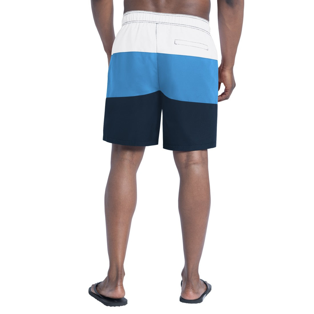 Tennessee Titans G-III Sports by Carl Banks Sunrise Volley Swim Shorts Navy/Light Blue
