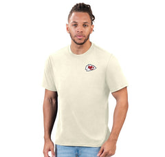 Kansas City Chiefs Margaritaville Wastin' Away T-Shirt Cream