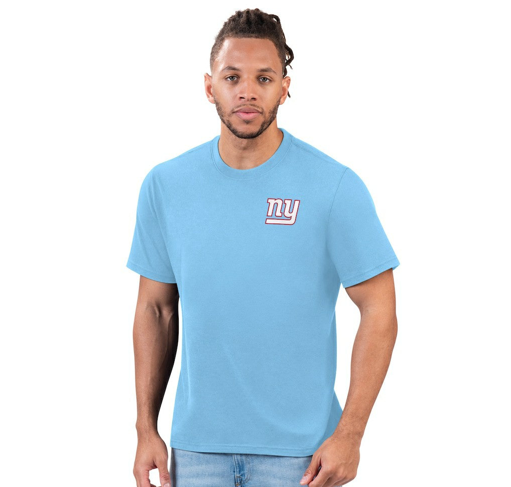 New York Giants Margaritaville Wastin' Away T-Shirt Light Blue