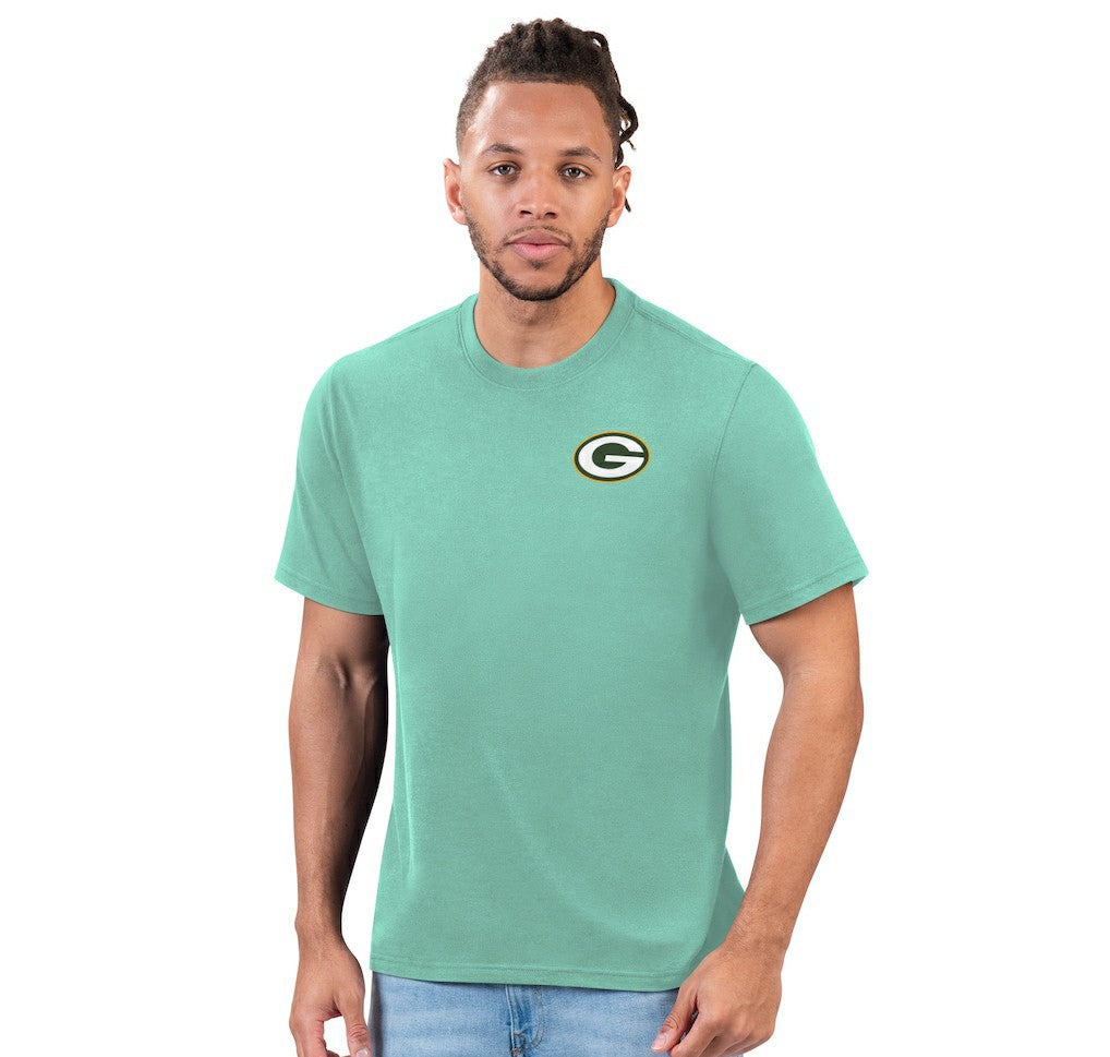 Green Bay Packers Margaritaville Wastin' Away T-Shirt Mint