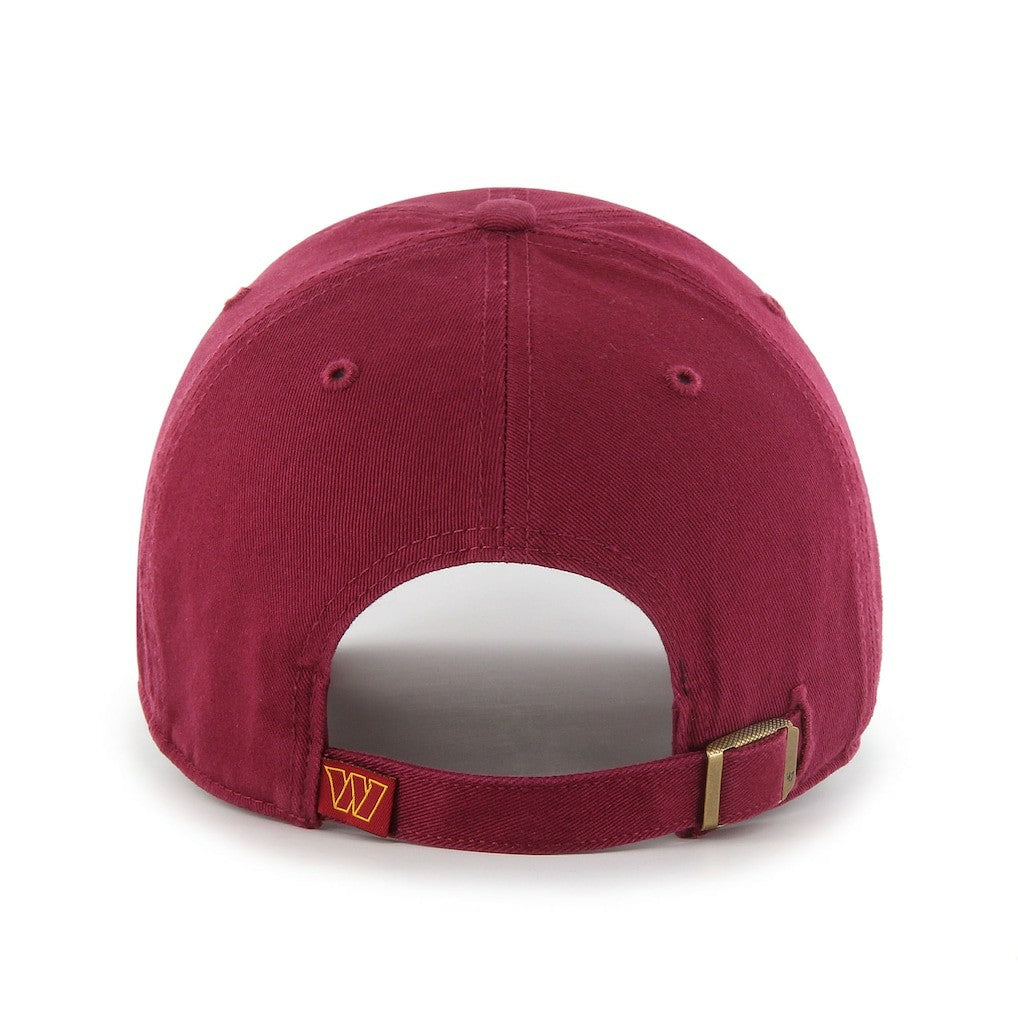 47 brand Washington Commanders '47 Cleanup Adjustable Hat Burgundy