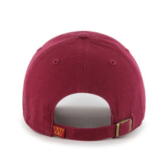 47 brand Washington Commanders '47 Cleanup Adjustable Hat Burgundy