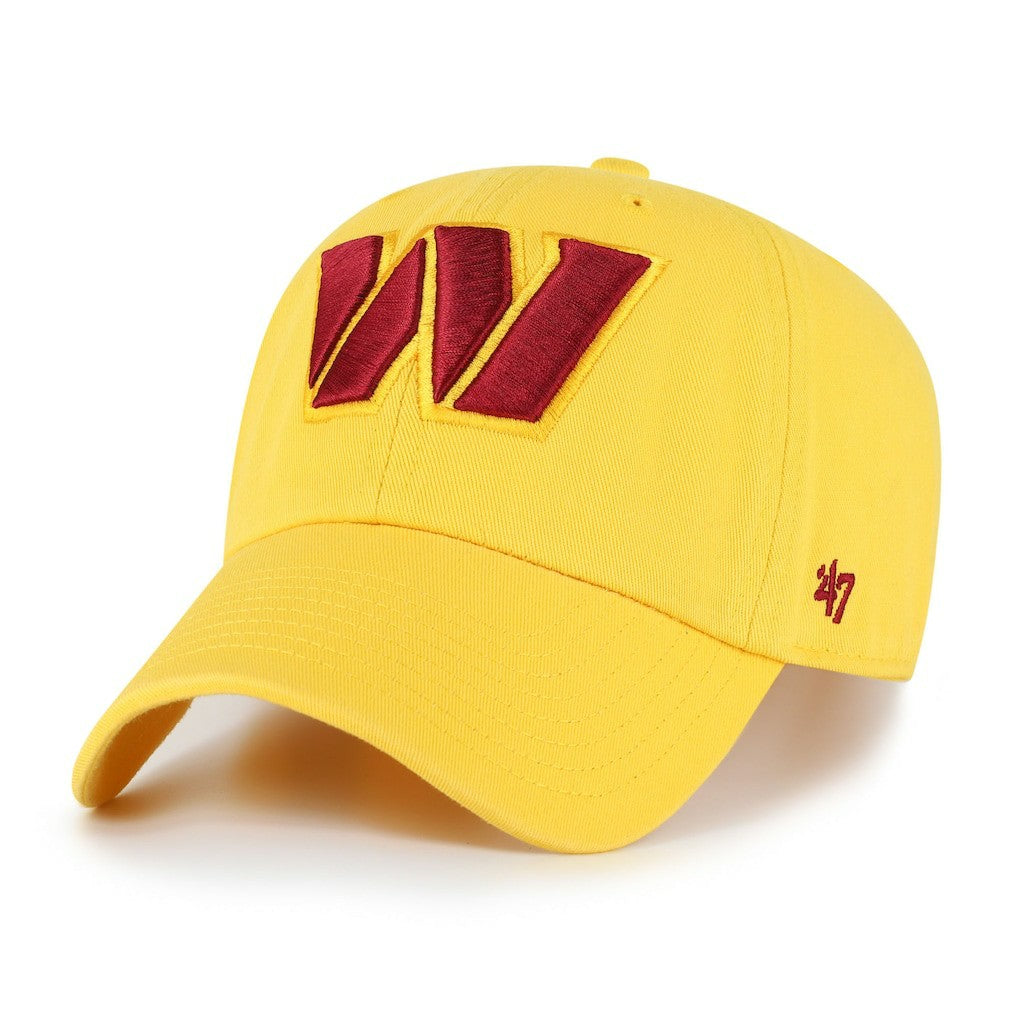 47 brand Washington Commanders '47 Cleanup Adjustable Hat Gold