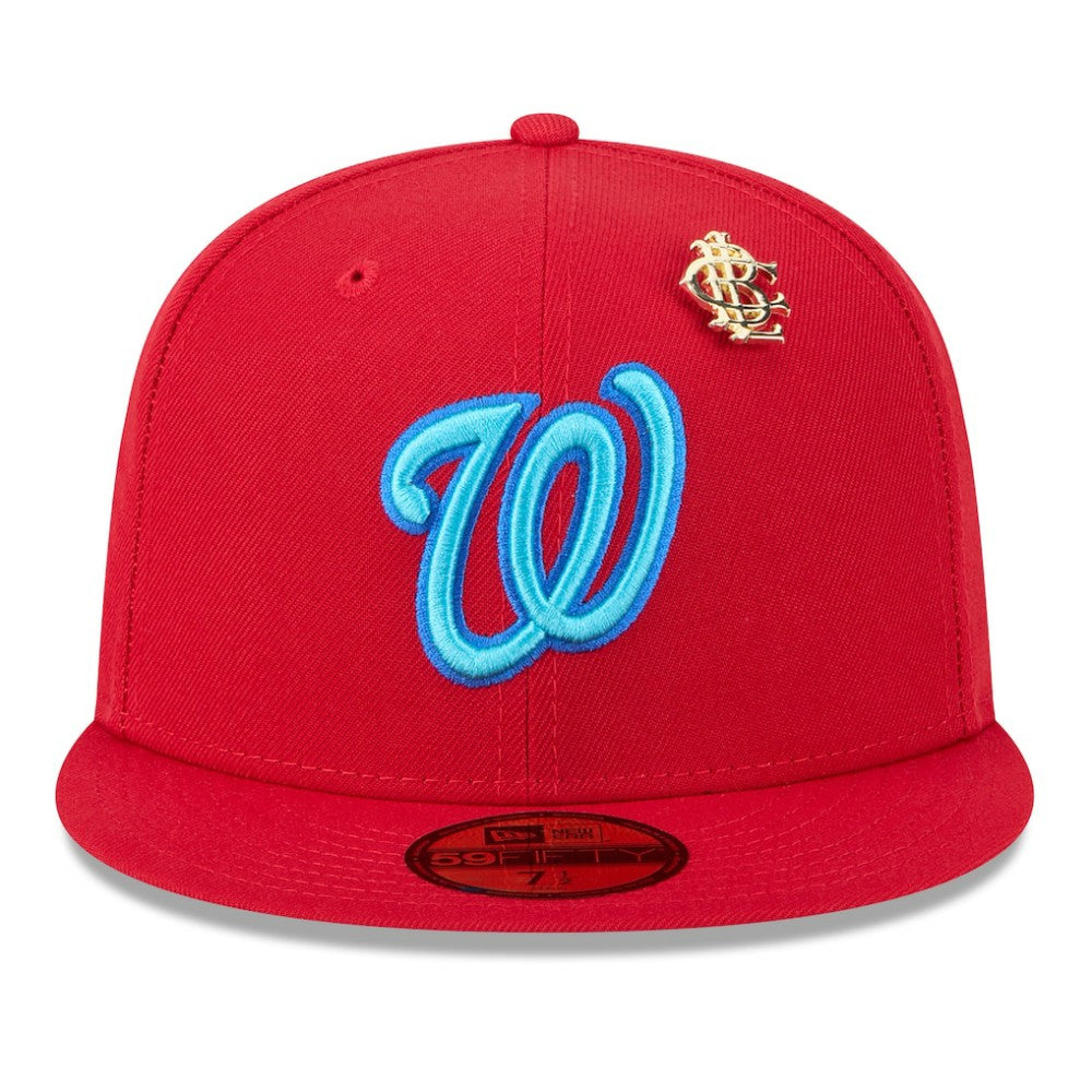 Washington Nationals New Era 2025 Big League Chew 59FIFTY Fitted Hat - Red - New Era Lifestyle