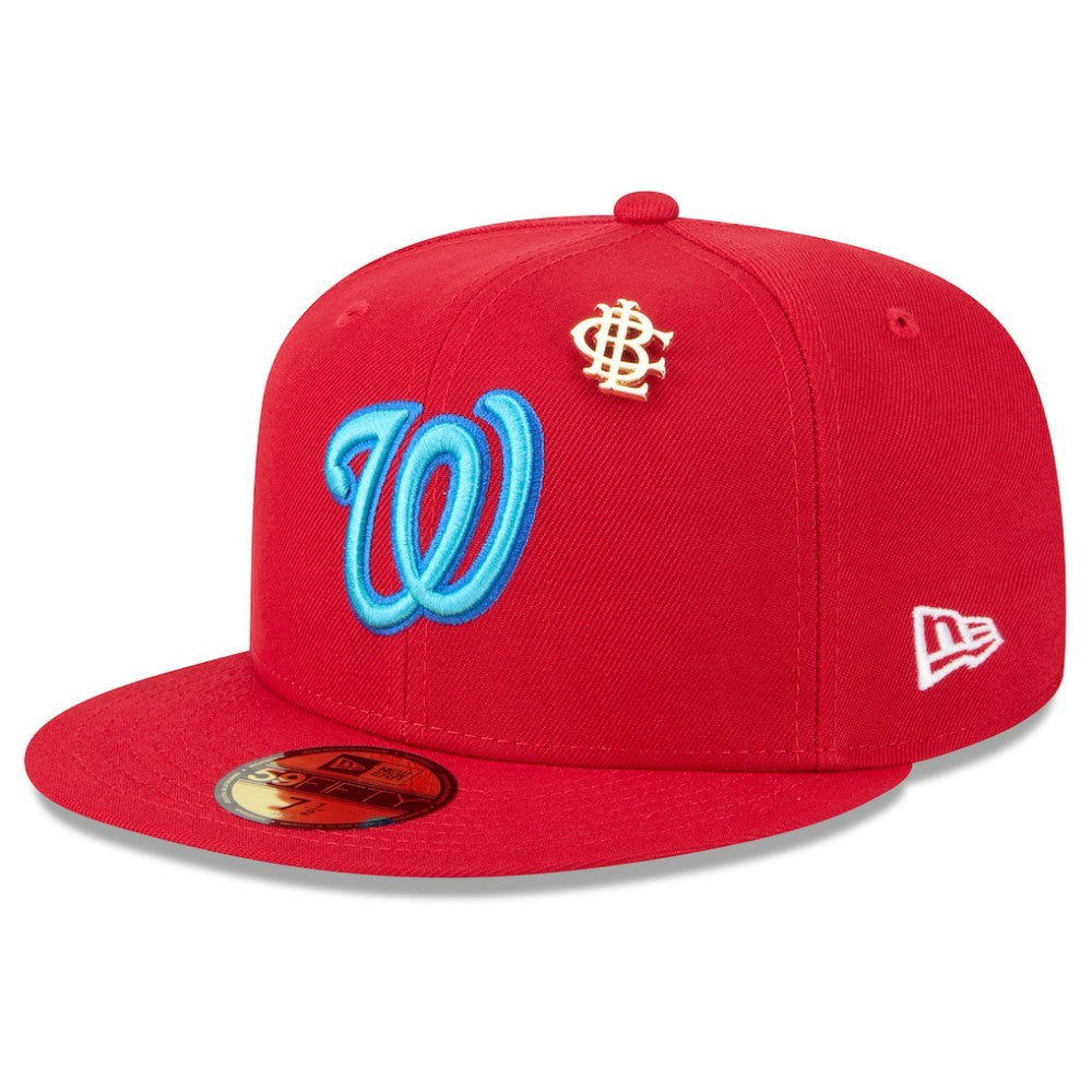 Washington Nationals New Era 2025 Big League Chew 59FIFTY Fitted Hat - Red - New Era Lifestyle