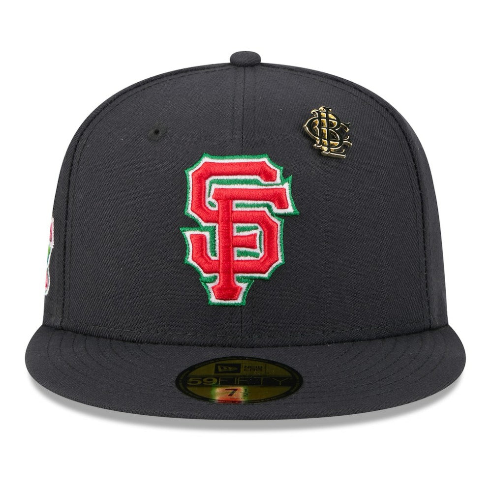San Francisco Giants New Era 2025 Big League Chew 59FIFTY Fitted Hat - Black - New Era Sale