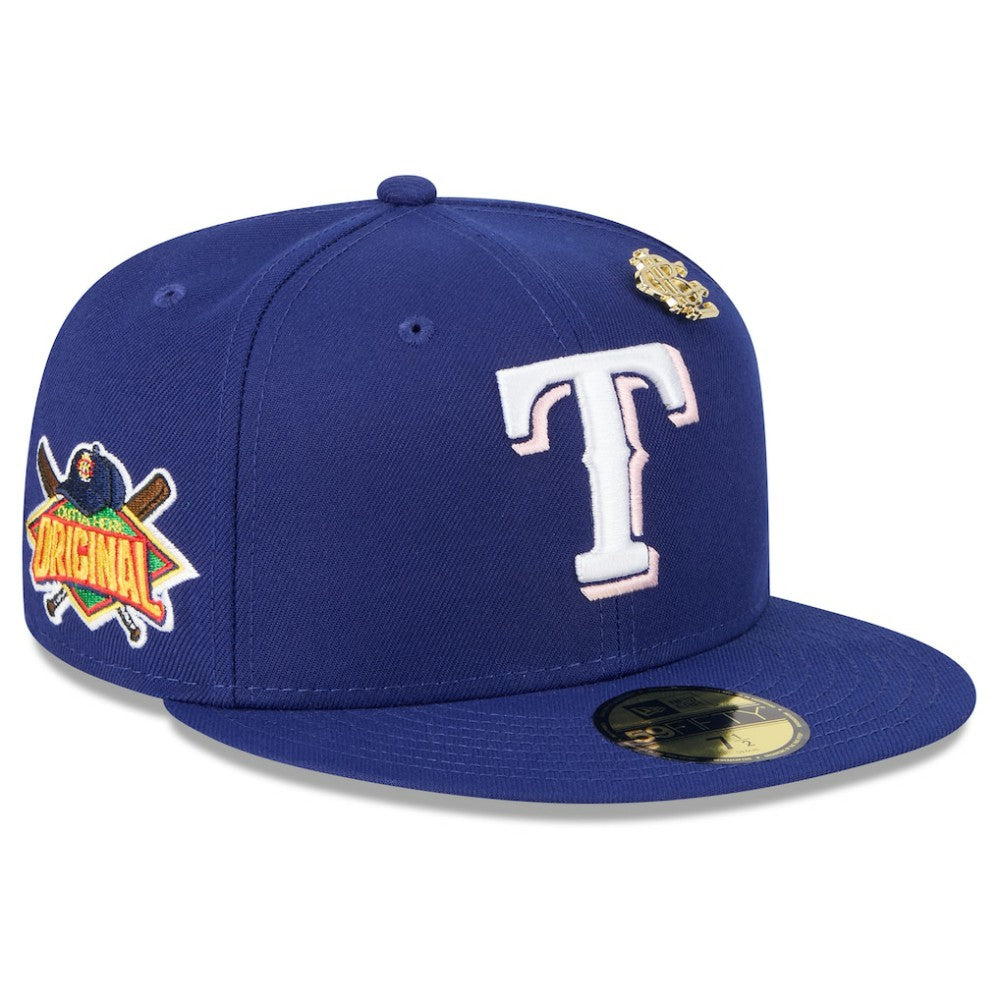 Texas Rangers New Era 2025 Big League Chew 59FIFTY Fitted Hat - Royal - New Era Sale