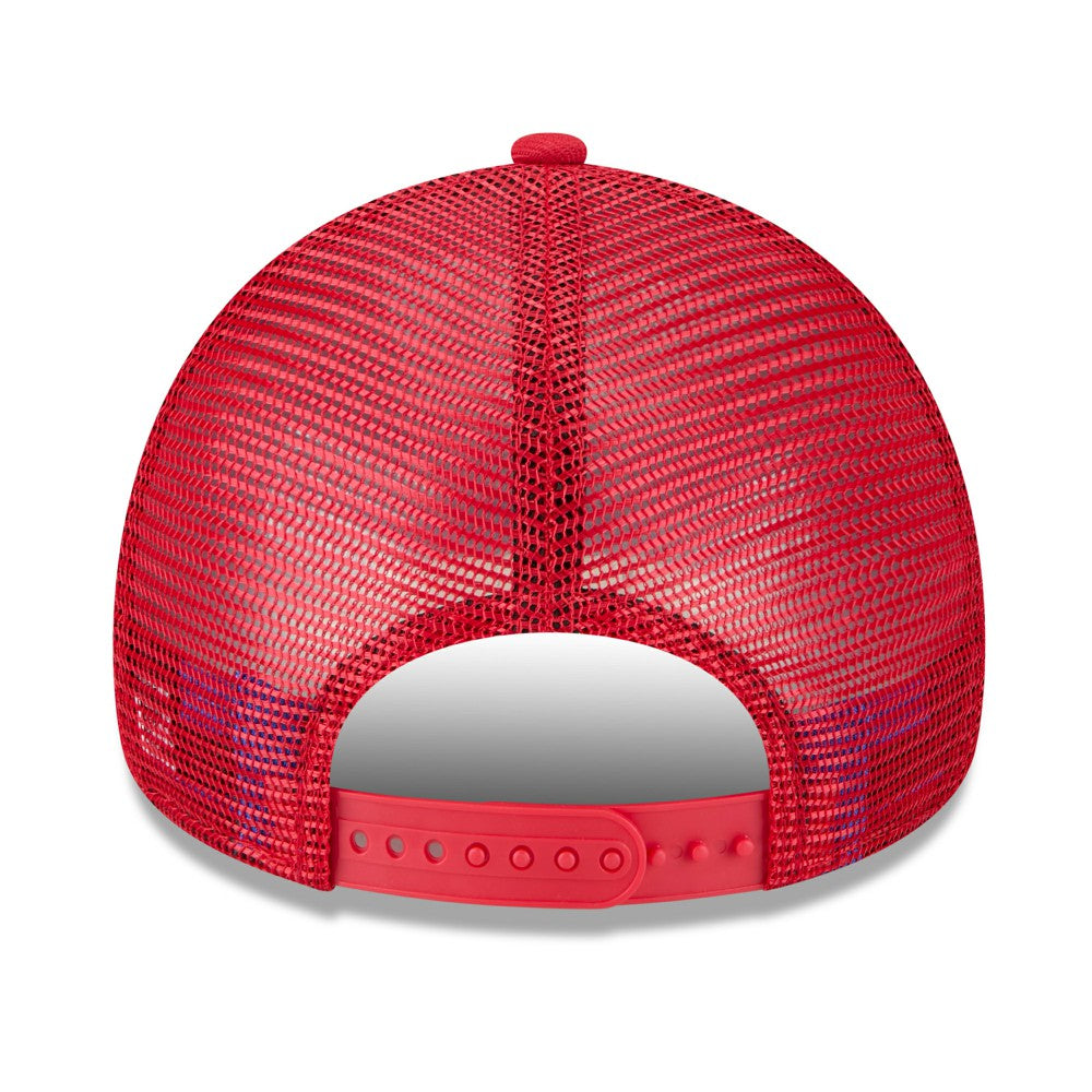 Los Angeles Angels New Era 2025 Big League Chew A-Frame 9FORTY Adjustable Trucker Hat - Red - New Era Discount