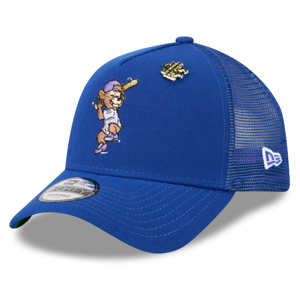 Chicago Cubs New Era 2025 Big League Chew A-Frame 9FORTY Adjustable Trucker Hat - Royal - New Era Lifestyle