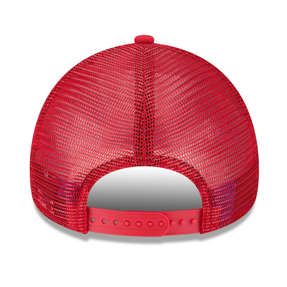 Cincinnati Reds New Era 2025 Big League Chew A-Frame 9FORTY Adjustable Trucker Hat - Red - New Era on Sale
