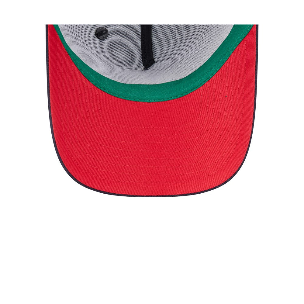 Cleveland Guardians New Era 2025 Big League Chew A-Frame 9FORTY Adjustable Trucker Hat - Navy - New Era Lifestyle