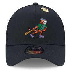Detroit Tigers New Era 2025 Big League Chew A-Frame 9FORTY Adjustable Trucker Hat - Navy - New Era Online