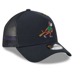 Detroit Tigers New Era 2025 Big League Chew A-Frame 9FORTY Adjustable Trucker Hat - Navy - New Era Online