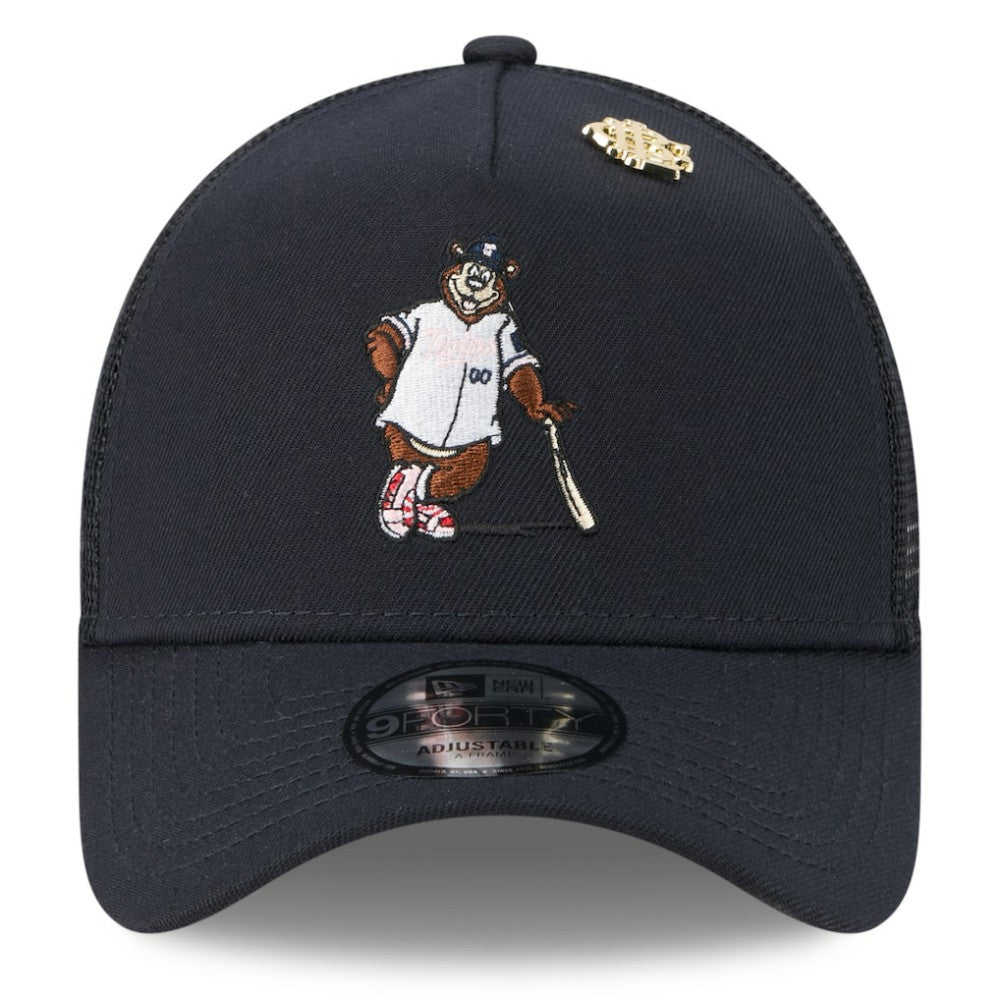 Minnesota Twins New Era 2025 Big League Chew A-Frame 9FORTY Adjustable Trucker Hat - Navy - New Era Sale
