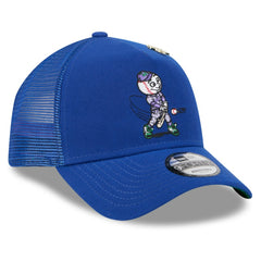 New York Mets New Era 2025 Big League Chew A-Frame 9FORTY Adjustable Trucker Hat - Royal - New Era Lifestyle