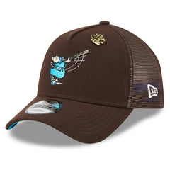 San Diego Padres New Era 2025 Big League Chew A-Frame 9FORTY Adjustable Trucker Hat - Brown - New Era Lifestyle