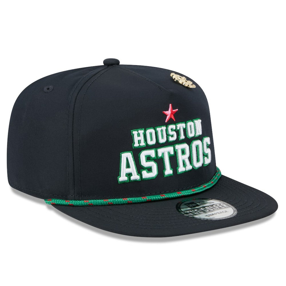 Houston Astros New Era 2025 Big League Chew Golfer Snapback Hat - Navy - New Era Sale