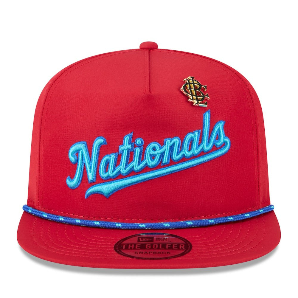 Washington Nationals New Era 2025 Big League Chew Golfer Snapback Hat - Red - New Era Online