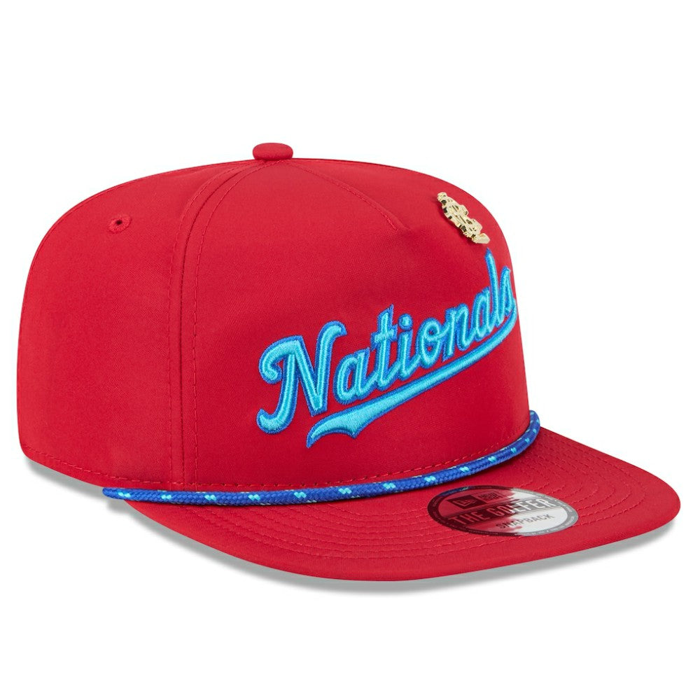 Washington Nationals New Era 2025 Big League Chew Golfer Snapback Hat - Red - New Era Online