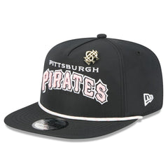Pittsburgh Pirates New Era 2025 Big League Chew Golfer Snapback Hat - Black - New Era Sale