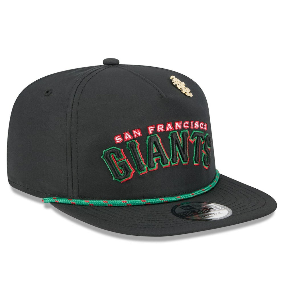 San Francisco Giants New Era 2025 Big League Chew Golfer Snapback Hat - Black - New Era Lifestyle