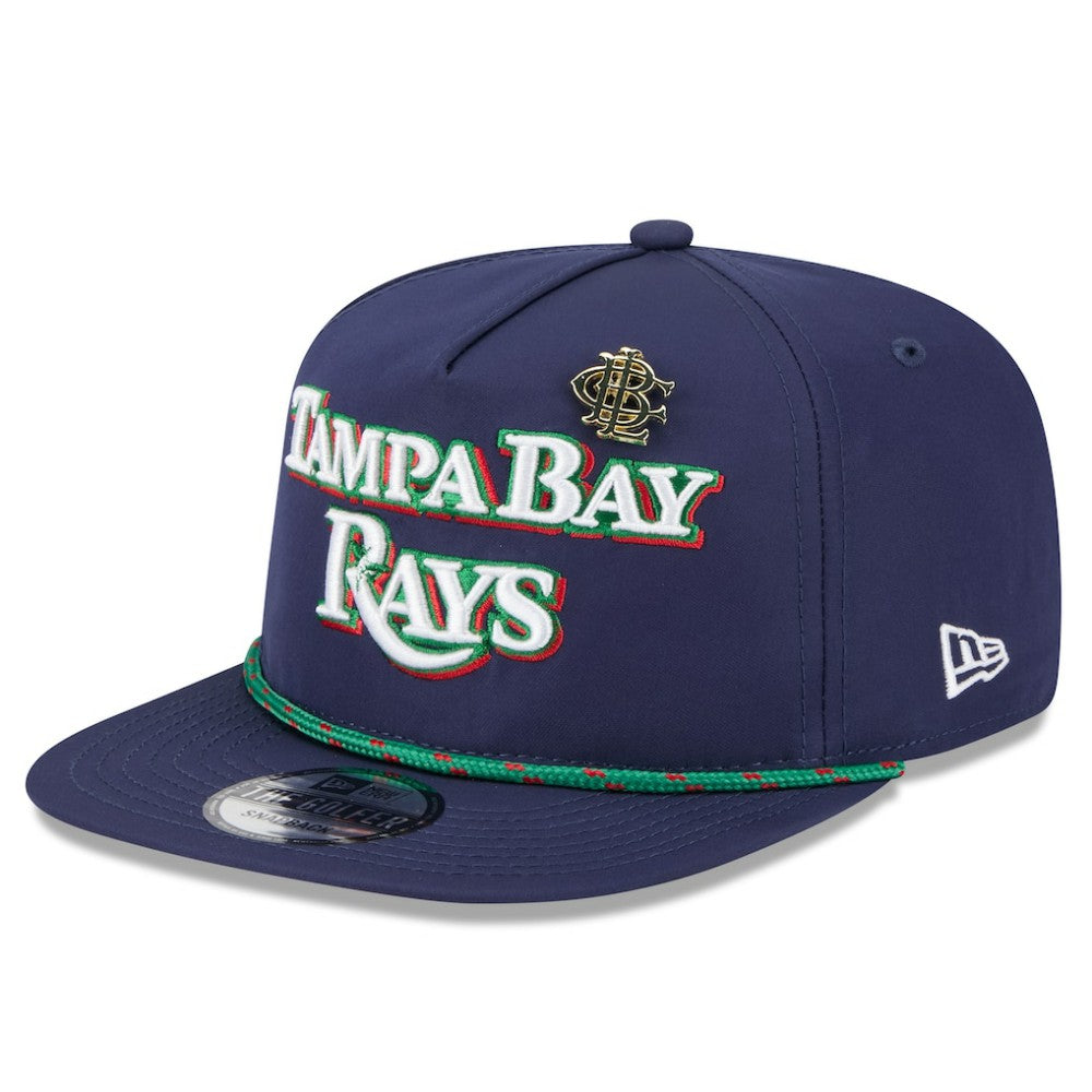 Tampa Bay Rays New Era 2025 Big League Chew Golfer Snapback Hat - Navy - New Era Online