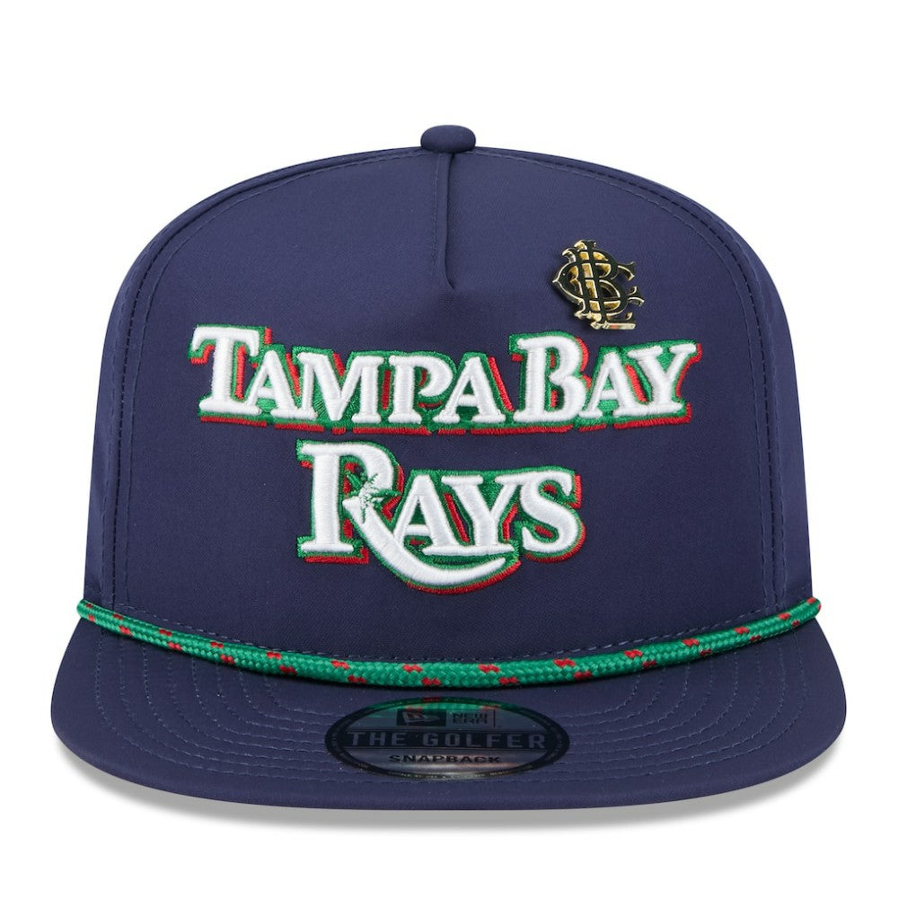 Tampa Bay Rays New Era 2025 Big League Chew Golfer Snapback Hat - Navy - New Era Online