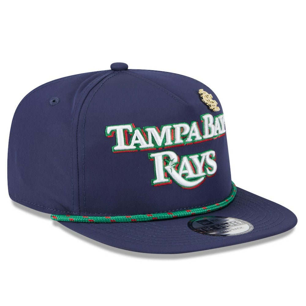 Tampa Bay Rays New Era 2025 Big League Chew Golfer Snapback Hat - Navy - New Era Online