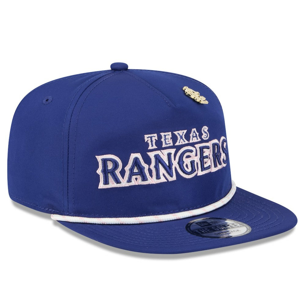 Texas Rangers New Era 2025 Big League Chew Golfer Snapback Hat - Royal - New Era Sale