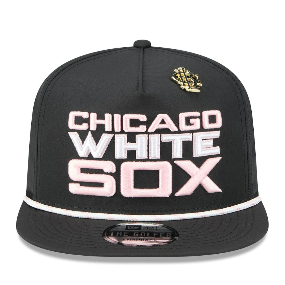 Chicago White Sox New Era 2025 Big League Chew Golfer Snapback Hat - Black - New Era Sale