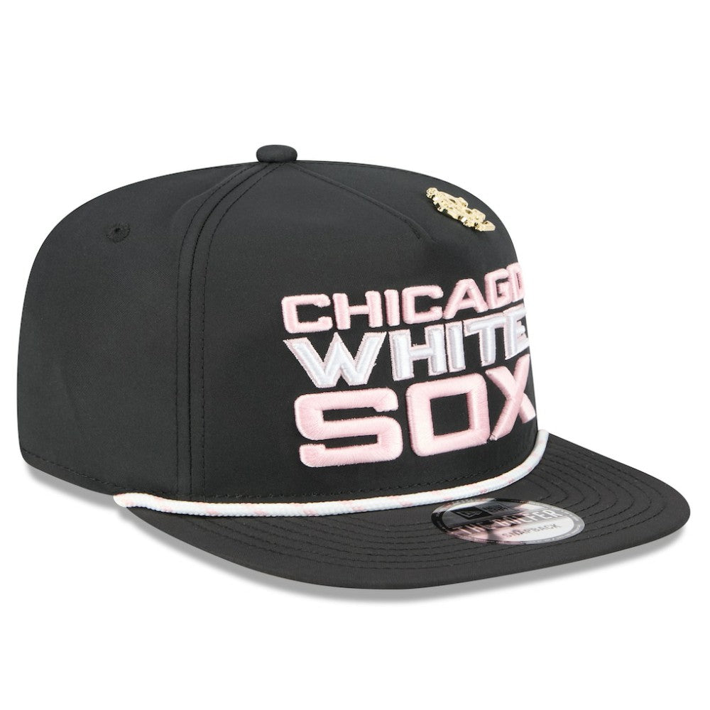 Chicago White Sox New Era 2025 Big League Chew Golfer Snapback Hat - Black - New Era Sale