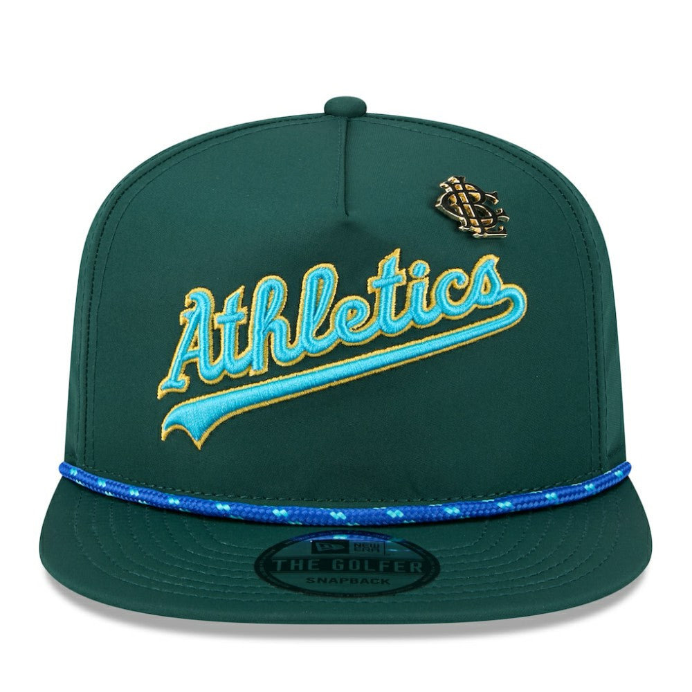 Athletics New Era 2025 Big League Chew Golfer Snapback Hat - Green - New Era Sale