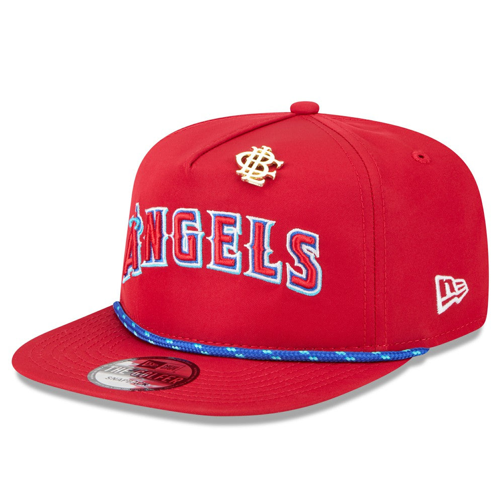 Los Angeles Angels New Era 2025 Big League Chew Golfer Snapback Hat - Red - New Era Discount