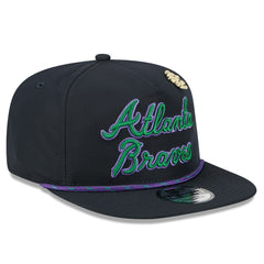 Atlanta Braves New Era 2025 Big League Chew Golfer Snapback Hat - Navy - New Era Discount