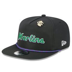 Miami Marlins New Era 2025 Big League Chew Golfer Snapback Hat - Black - New Era on Sale