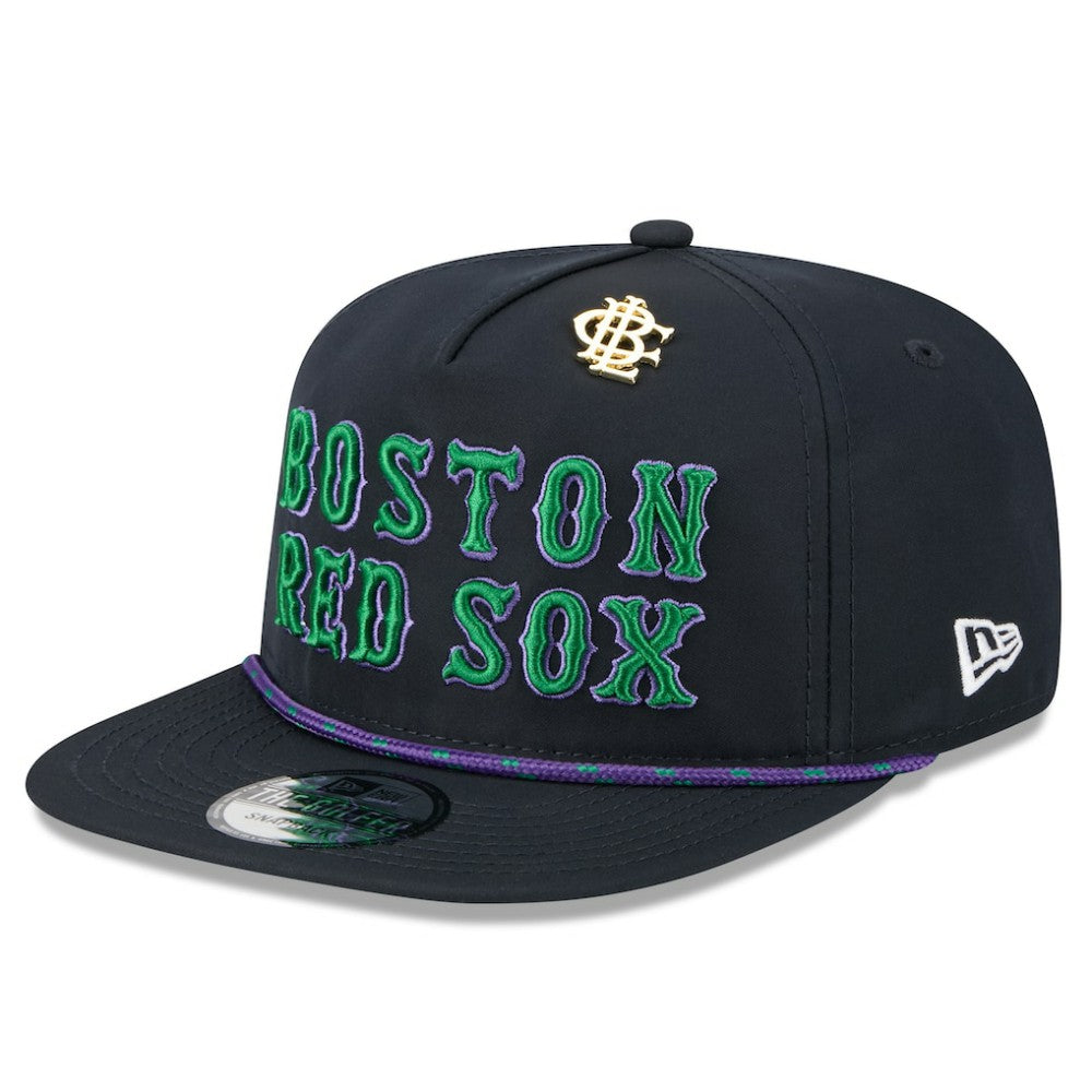 Boston Red Sox New Era 2025 Big League Chew Golfer Snapback Hat - Navy - New Era Lifestyle