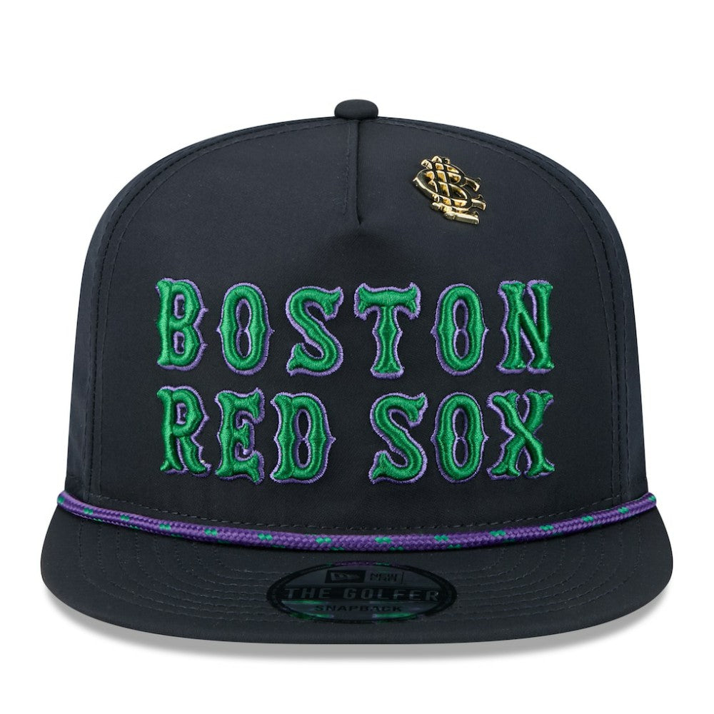 Boston Red Sox New Era 2025 Big League Chew Golfer Snapback Hat - Navy - New Era Lifestyle