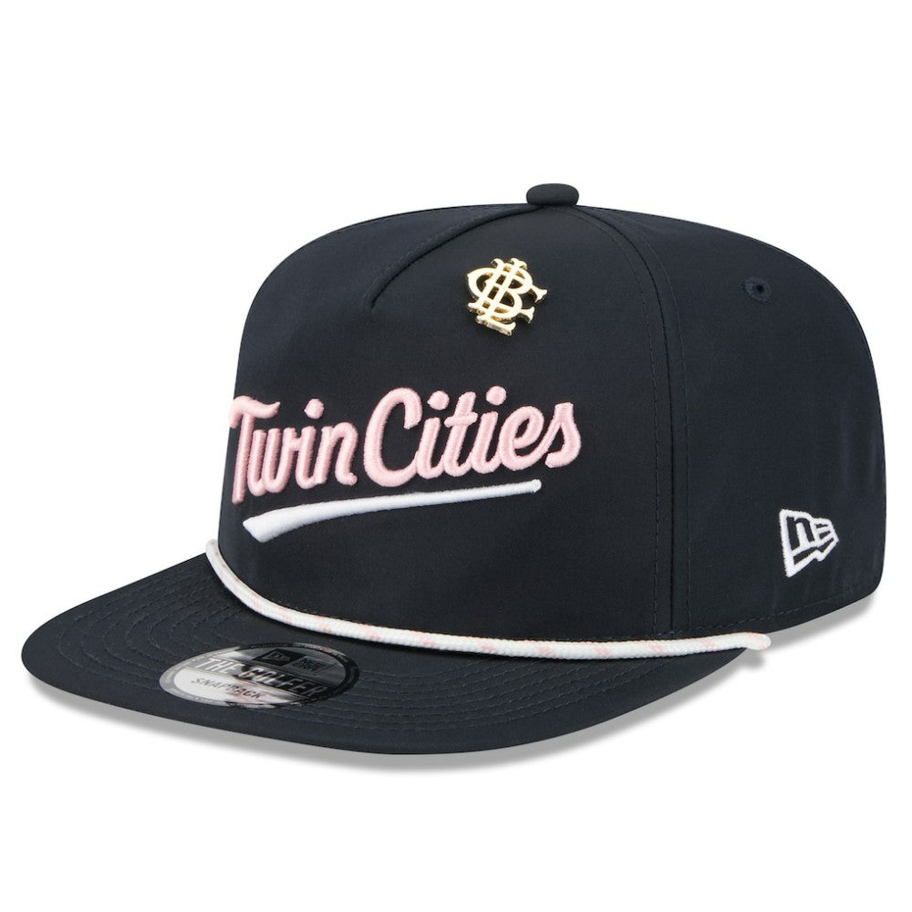 Minnesota Twins New Era 2025 Big League Chew Golfer Snapback Hat - Navy - New Era Online