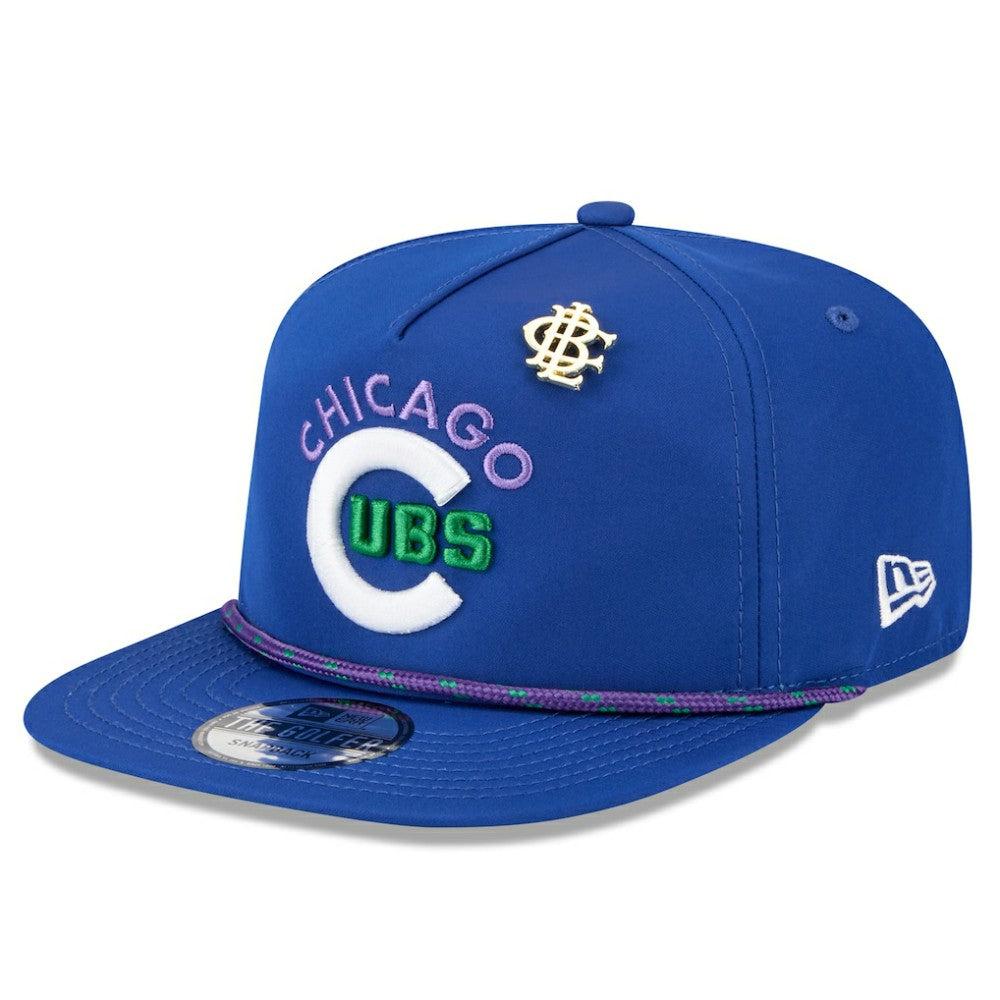 Chicago Cubs New Era 2025 Big League Chew Golfer Snapback Hat - Royal - New Era Discount
