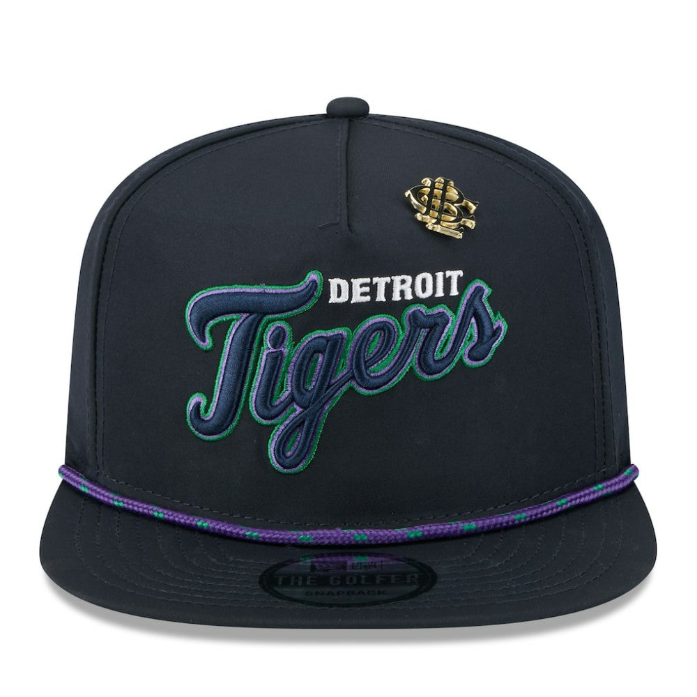Detroit Tigers New Era 2025 Big League Chew Golfer Snapback Hat - Navy - New Era Online