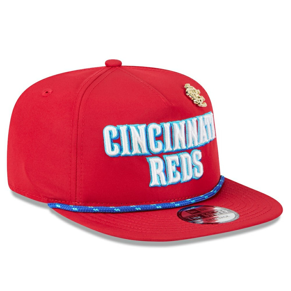 Cincinnati Reds New Era 2025 Big League Chew Golfer Snapback Hat - Red - New Era Online
