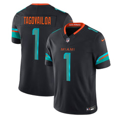Nike Tua Tagovailoa Miami Dolphins 2025 Rivalries Collection Limited Jersey Pitch Blue
