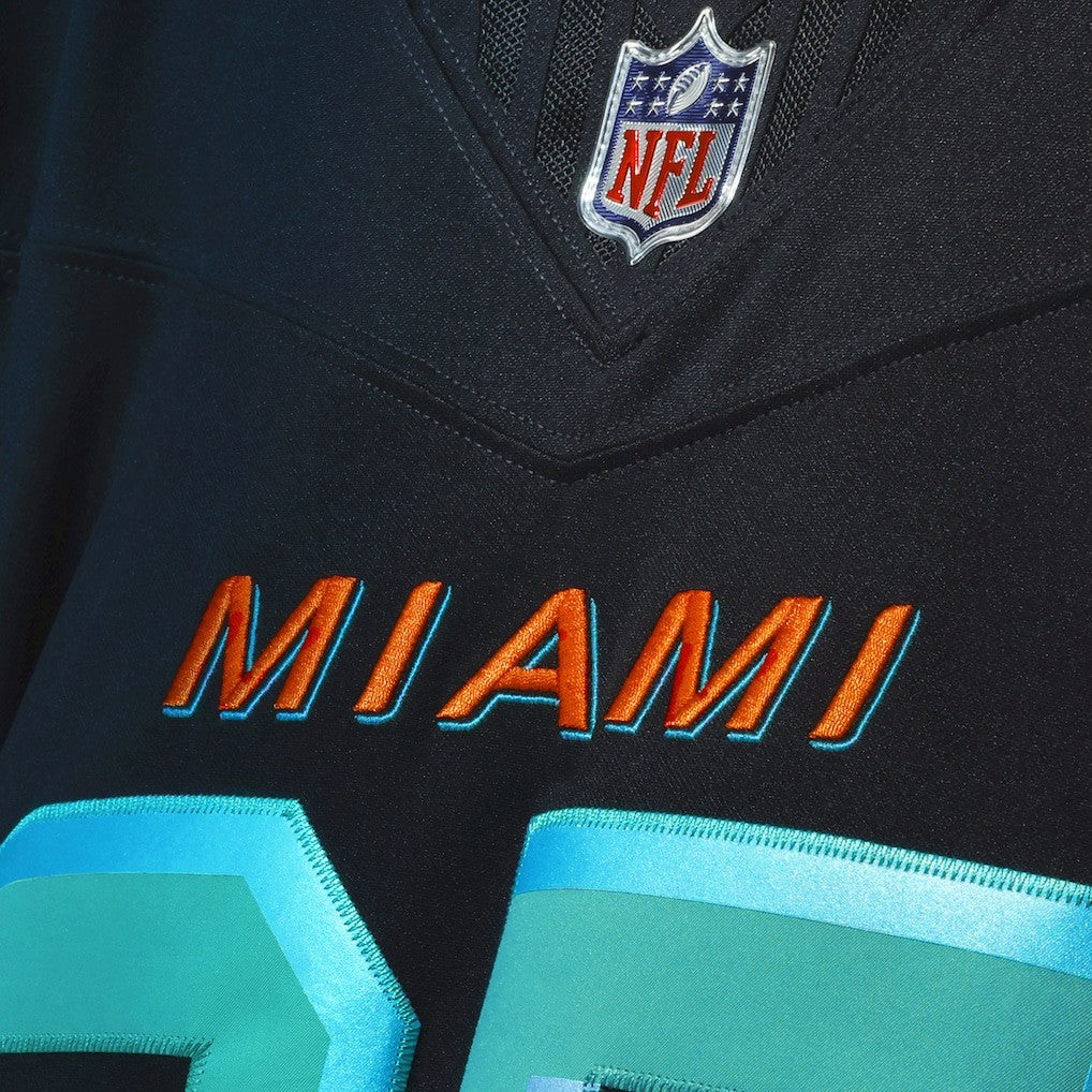 Nike Tua Tagovailoa Miami Dolphins 2025 Rivalries Collection Limited Jersey Pitch Blue