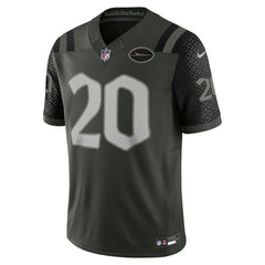 Nike Breece Hall New York Jets 2025 Rivalries Collection Limited Jersey Gotham Green