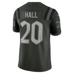 Nike Breece Hall New York Jets 2025 Rivalries Collection Limited Jersey Gotham Green
