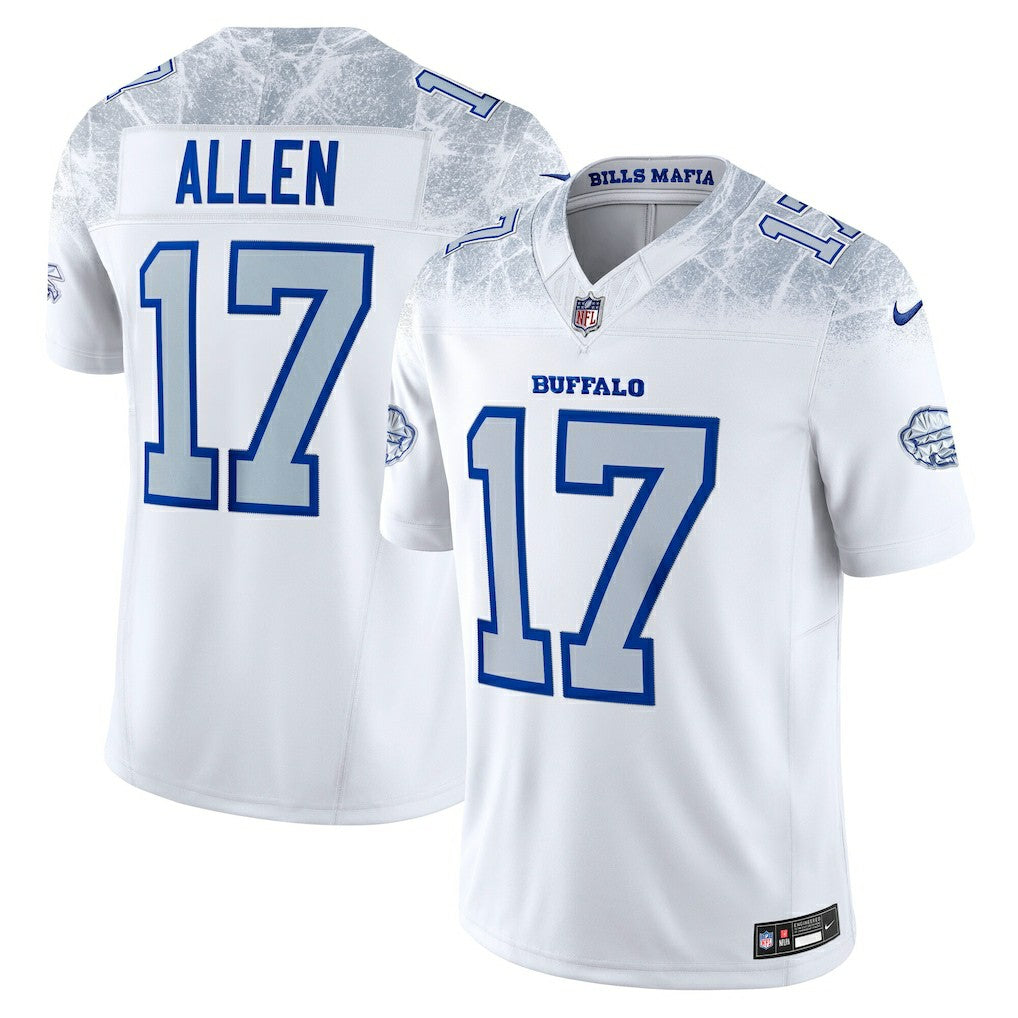 Nike Josh Allen Buffalo Bills 2025 Rivalries Collection Limited Jersey White