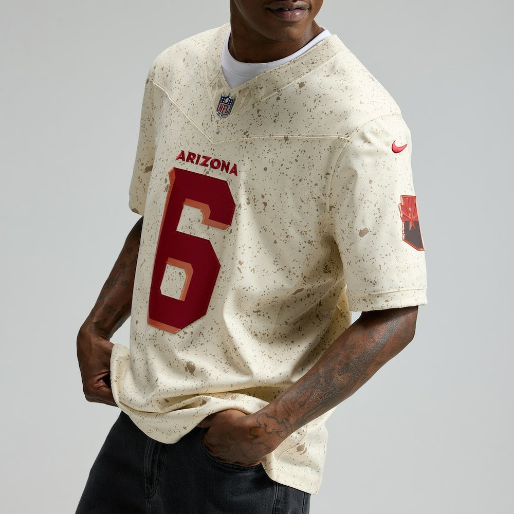 Nike James Conner Arizona Cardinals 2025 Rivalries Collection Limited Jersey Natural