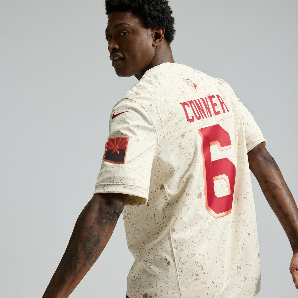 Nike James Conner Arizona Cardinals 2025 Rivalries Collection Limited Jersey Natural