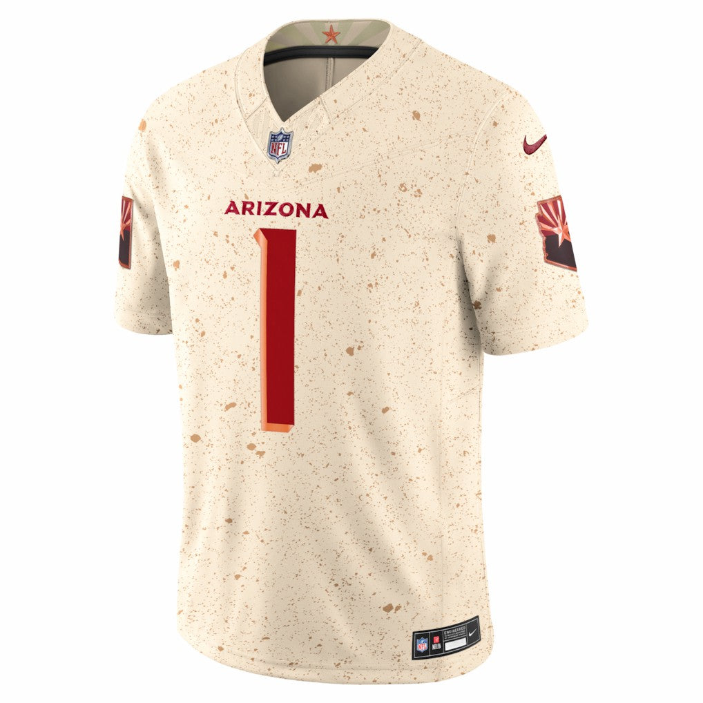 Nike Kyler Murray Arizona Cardinals 2025 Rivalries Collection Limited Jersey Natural